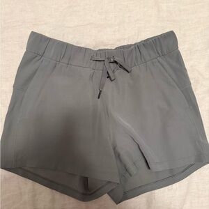 Lululemon Athletica Gray Athletic Shorts